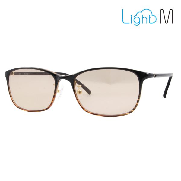 LightM UVサングラス-11-4 ライトエム ライトM UVカット 紫外線カット 度付きサング...