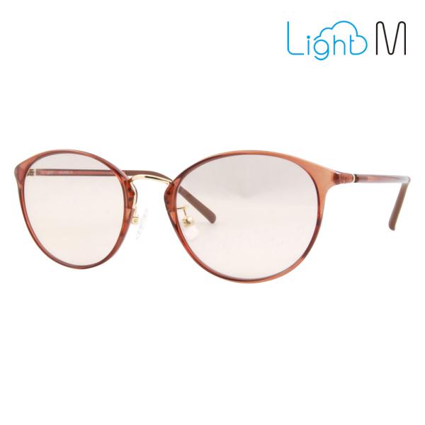 LightM UVサングラス-12-4 ライトエム ライトM UVカット 紫外線カット 度付きサング...