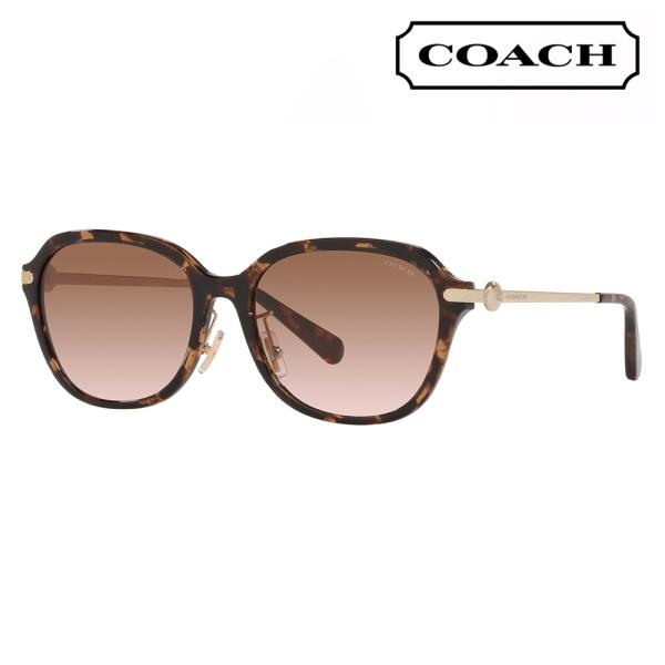 コーチ COACH サングラスHC8332D 512013 56 レクタングル セル  レディース ...