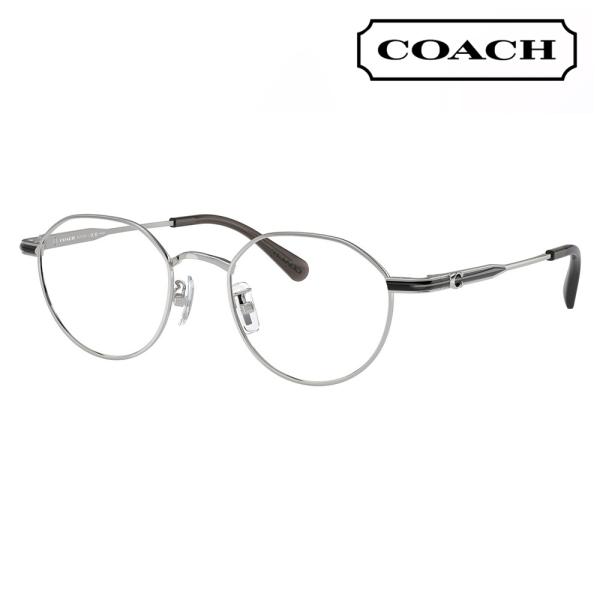 コーチ COACH メガネフレーム HC5173TD 9001 49 ラウンド メタル アジアンデザ...