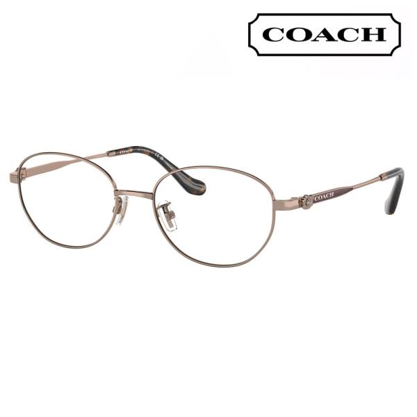 コーチ COACH メガネフレーム HC5153TD 9331 53 オーバル ラウンド メタル チ...