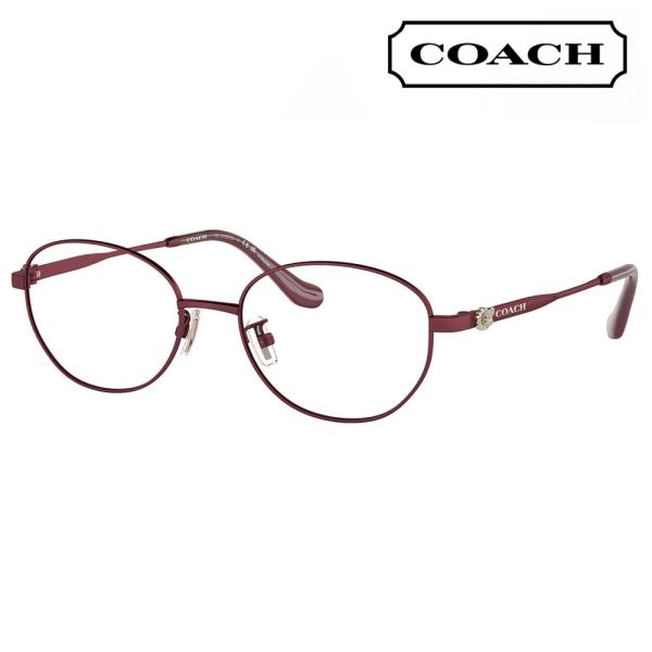 コーチ COACH メガネフレーム HC5153TD 9413 53 オーバル ラウンド メタル チ...