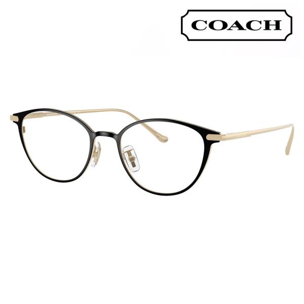 コーチ COACH メガネフレーム HC5181TD 9346 51 オーバル TITANIUM ア...