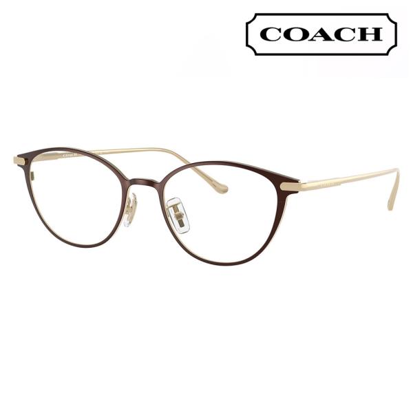 コーチ COACH メガネフレーム HC5181TD 9405 51 オーバル TITANIUM ア...