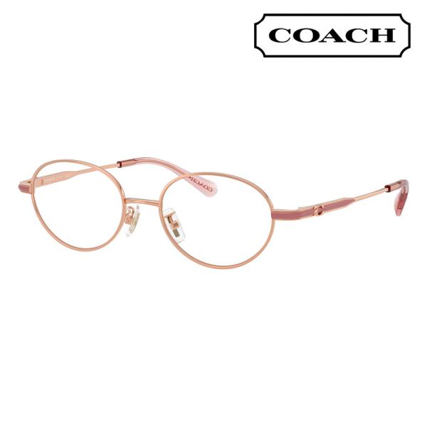 コーチ COACH メガネフレーム HC5189TD 9407 50 オーバル メタル チタン アジ...