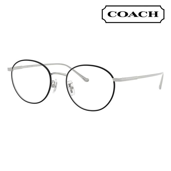 コーチ COACH メガネフレーム HC5190TD 9001 51 ラウンド メタル チタン アジ...