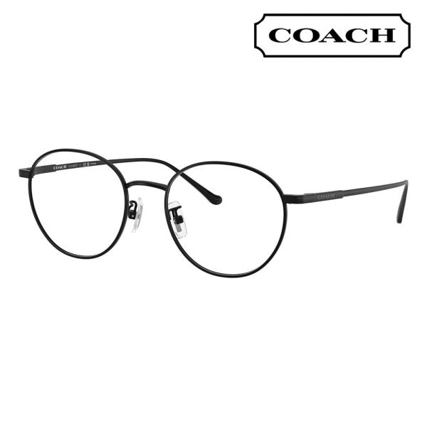 コーチ COACH メガネフレーム HC5190TD 9003 51 ラウンド メタル チタン アジ...