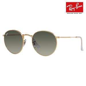 Ray-Ban ラウンドメタルサングラス ブラウンレンズ Ray-Ban（レイバン） サングラス RB3447N 002/71 53 ラウンド メタル