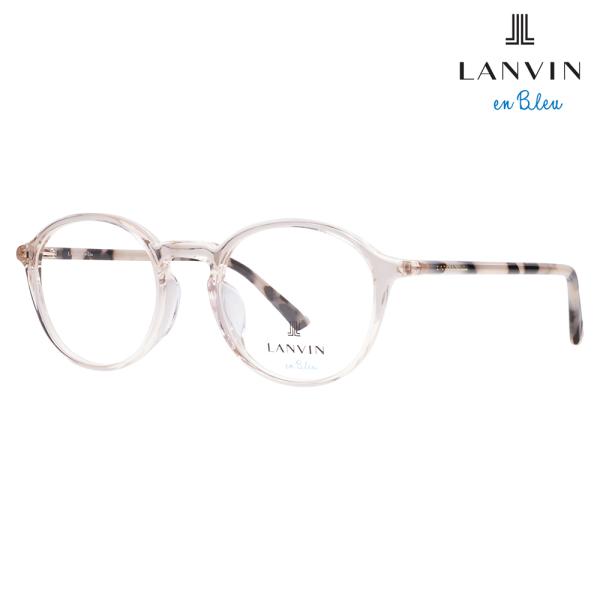 LANVIN en bleu ランバンオンブルー 眼鏡 伊達メガネ VLB015J 01CL 48 ...