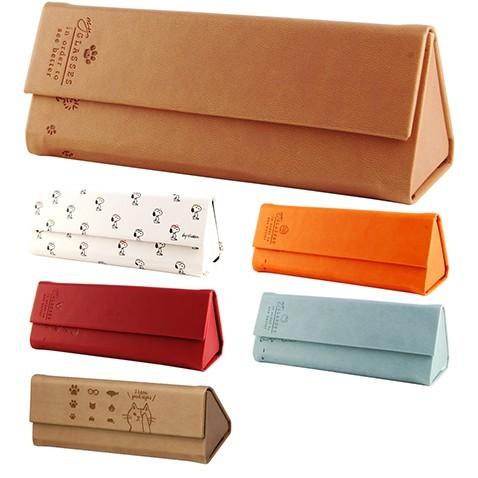 キャラクター 折りたたみ メガネケース ピーナッツ スヌーピー ディズニー ミッキー くまのプーさん...