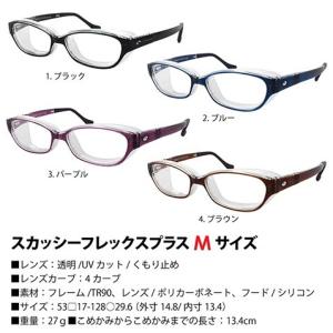 【度なし】スカッシーフレックスプラス 花粉防止...の詳細画像4