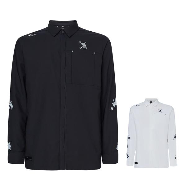 オークリー FOA402848 OAKLEY SKULL FREQUENT LS SHIRTS 4....