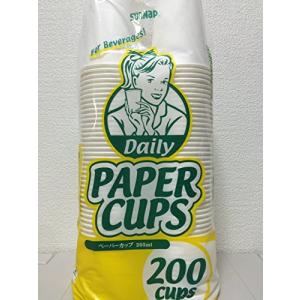 cups paper Daily 200cups 205ml入り