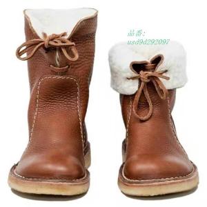 ミドルブーツ 厚底 冬 美脚 裏ボア ミディアム丈 ブーツ 防寒 レディース 靴 合成皮革 歩きやすい ロングブーツ レースアップ 裏起毛 PU フラットシューズ