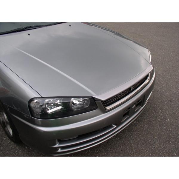 R34 スカイライン URAS エアロ　ボンネットリップ 2ドア　4ドア　D1specII　