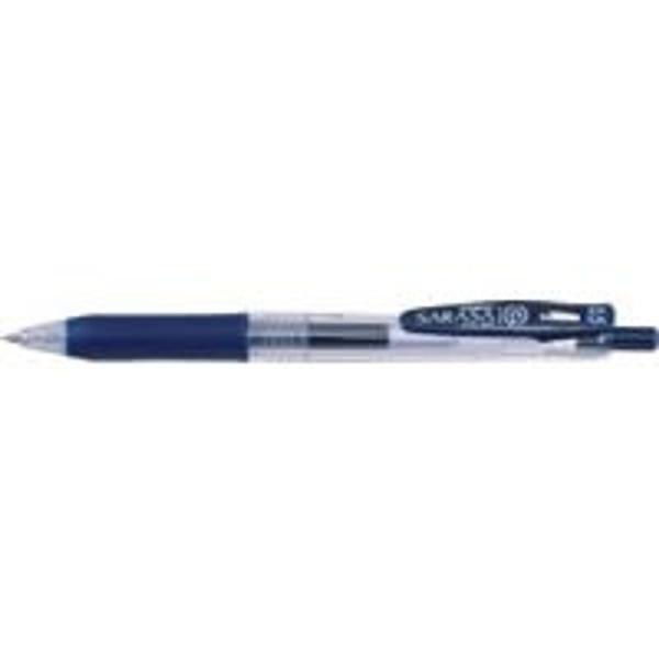 ゼブラ ゲルインキボールペン サラサクリップ 0.5mm ブルーブラック JJ15-FB 10セット