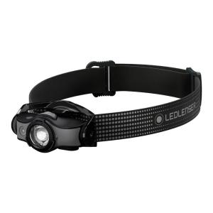 Ledlenser(レッドレンザー) 防水機能付 MH5 ブラック/グレー LEDヘッドライト 登山 USB充電式 日本正規品｜urasoe