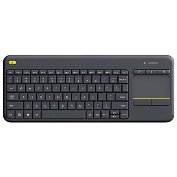Logitech Wireless Touch Keyboard K400 Plus with Bu...