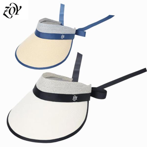 ZOY ゾーイ WOMEN ペーパーブレードバイザー ホワイト 071652805 レディス 婦人用...