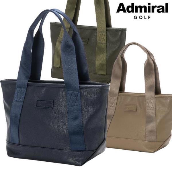 ADMIRAL GOLF (アドミラルゴルフ） ADMZ3BT8 合皮 ラウンドバッグ ミニトートバ...