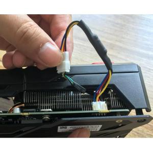 4Pin グラフィックス カード ファン減速ライン PH2.0 ファン減速ライン コンピュータ 4p...