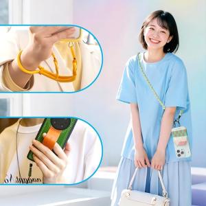 スマホストラップホルダー ダブルリング 2点吊...の詳細画像3