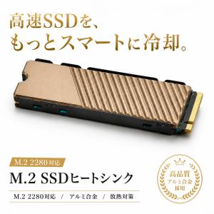 M.2 SSDヒートシンク NVMe対応 放熱用の詳細画像3