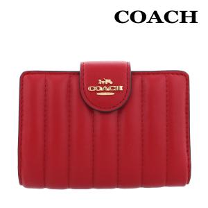 コーチ COACH 財布 二つ折り財布 FC3454 C3454 1941レッド リニア 