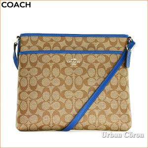 完売 F34938 COACH コーチ ラグジュアリー シグネチャー ファイル バッグ アウトレット