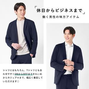 カジュアルスーツ メンズ ストレッチ テーラー...の詳細画像2