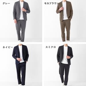 セットアップ 2点セット ストレッチ 伸縮 涼...の詳細画像4