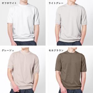 半袖 Tシャツ メンズ スムース クルーネック...の詳細画像5