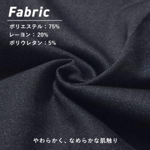 テーラードジャケット メンズ ストレッチ ヘリ...の詳細画像3