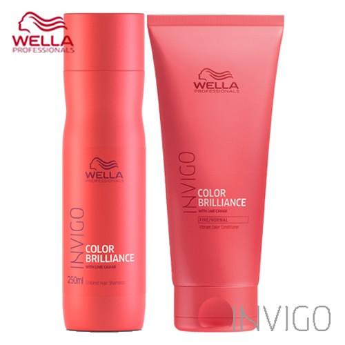 WELLA ウエラ インヴィゴ カラーブリリアンス カラーヘア シャンプー 250ml&amp;バイブラント...