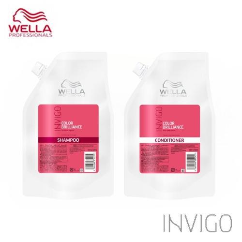 WELLA ウエラ インヴィゴ カラーブリリアンス カラーヘア シャンプー 940ml&amp;バイブラント...