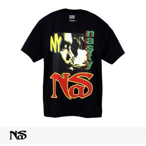 ナズ NAS OFFICIAL MERCHANDISE PHOTO TEE | BLACK Tシャツ フォト