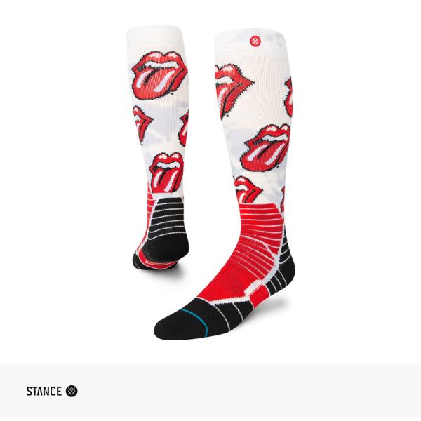 【メール便対応】スタンス STANCE THE ROLLING STONES LICKS SNOW ...