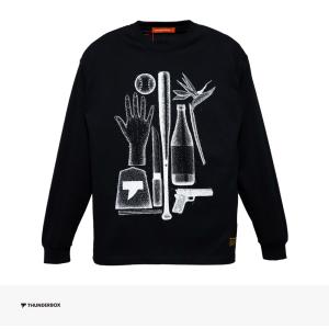 サンダーボックス　CHAINSAW-SHIRT THUNDERBOX（サンダーボックス） THUNDERBOX CHAINSAW SHIRT | BLACK