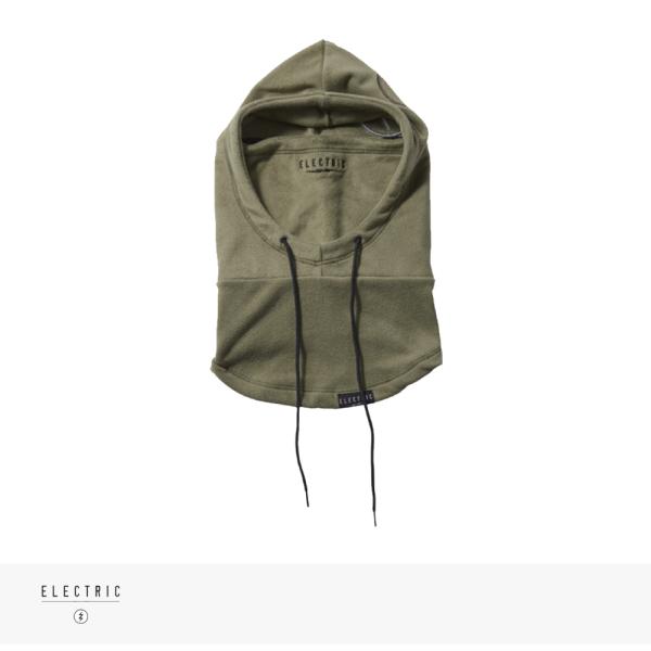 エレクトリック ELECTRIC FLEECE HOOD WARMER | OLIVE ネックウォー...