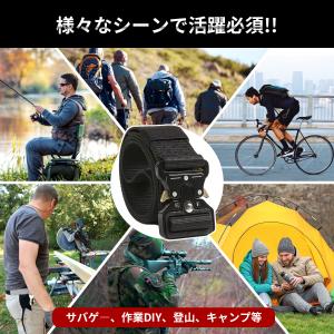 タクティカルベルト サバゲー ベルト メンズ ...の詳細画像4