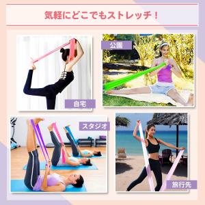 トレーニングチューブ エクササイズバンド 最強...の詳細画像4
