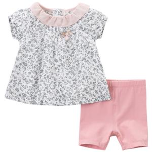 女の子 上下セットアップ 半袖トップス ショートパンツ