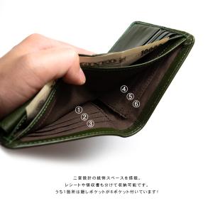 LEE リー ゴートレザー ショートウォレット...の詳細画像4