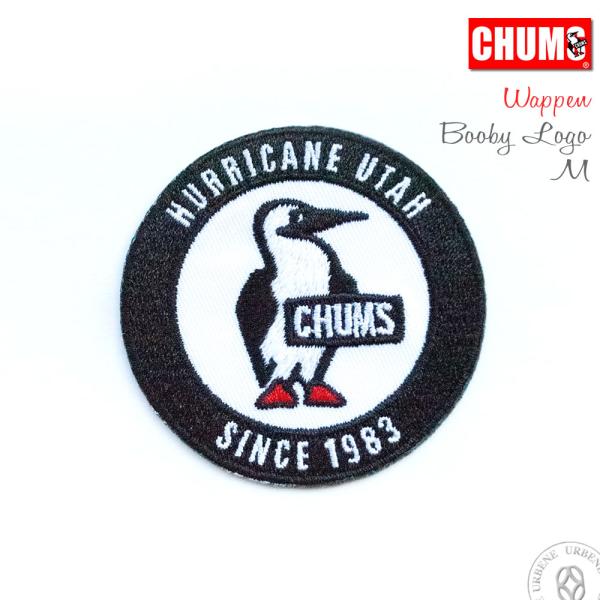 ワッペン チャムス CHUMS ブービーロゴM HURRICANE UTAH Circle Wapp...
