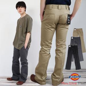 ディッキーズ メンズ Dickies ローライズ フレアパンツ ブーツカットパンツ FRAT FRONT WORK PANT メンズファッション ボトムス ロングパンツ チノパンツ