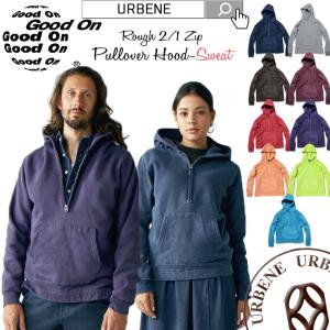GOOD ON（グッドオン） ハーフジッププルパーカー Rough 1/2 Zip