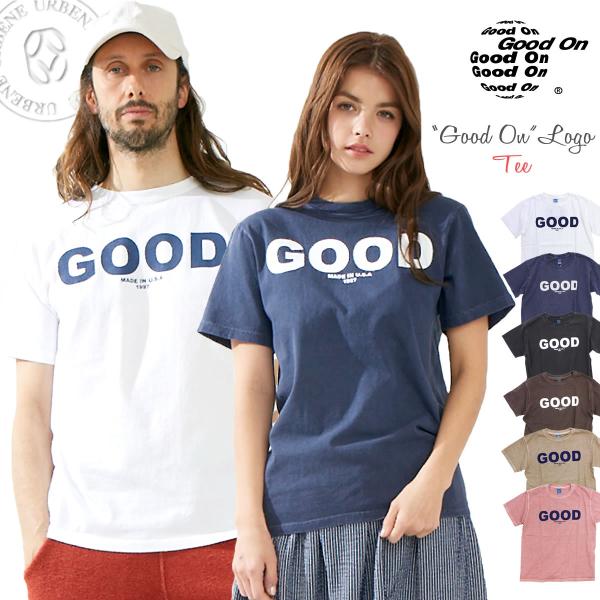 Tシャツ グッドオン GOOD ON 半袖 &quot;GOOD ON&quot; ロゴショートスリーブ ピグメントダイ...