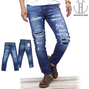 Japan Blue Jeans ジャパンブルージーンズ テーパード アンクル丈カットパンツ ダメージデニムパンツ SANTA MONICA サンタモニカ おしゃれ｜urbene