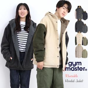 ジャケット ジムマスター Gym Master アウター ボア フリース リバーシブルマウンテンパーカージャケット クレイジーカラー マンパー ボアジャケット｜urbene