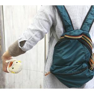 モケケ もけけ リール式 ジップ ポケット パ...の詳細画像5
